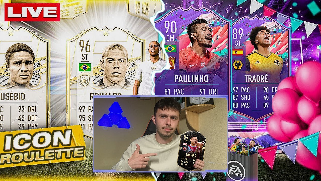 FUT BIRTHDAY PACK OPENING & ICON ROULETTE #2🥳🔥 - FIFA 21🐥