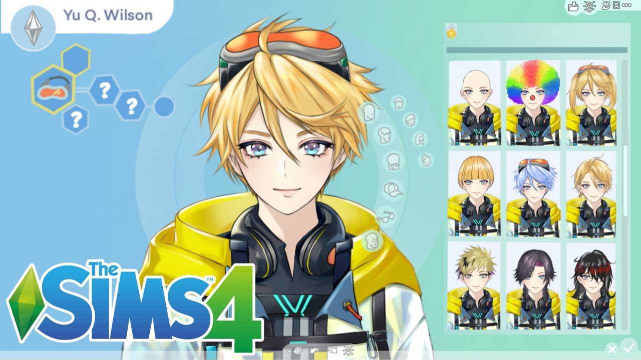 【SIMS 4】MAKING NIJISANJI EN【NIJISANJI EN | Yu Q. Wilson】