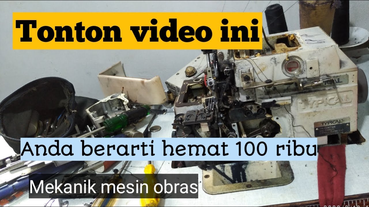 cara Service mesin obras jahitan tidak jalan atau mundur.   #servismesinobras #mesinobras #tutorial