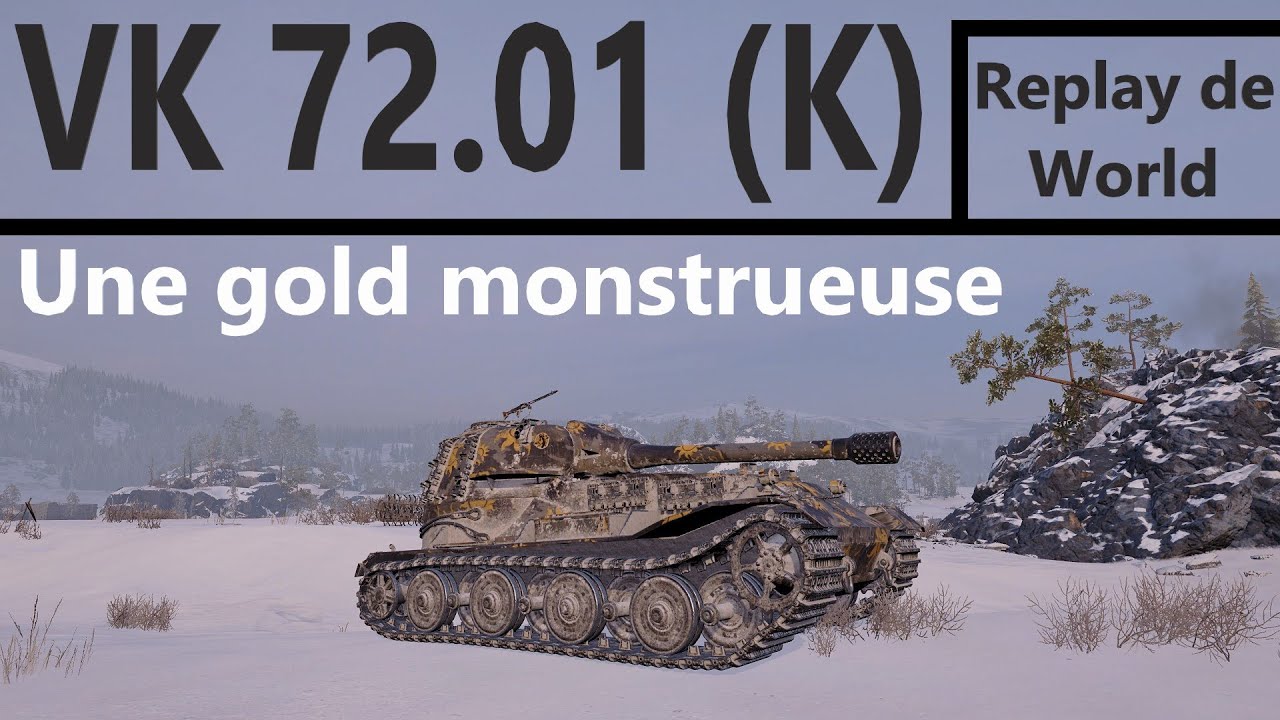 WoT: le replay de la semaine, Une gold monstrueuse.