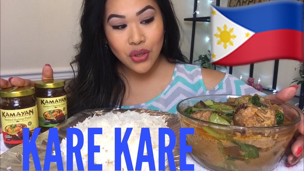Kare Kare (Oxtail Stew) Mukbang! | Filipino Food Mukbang