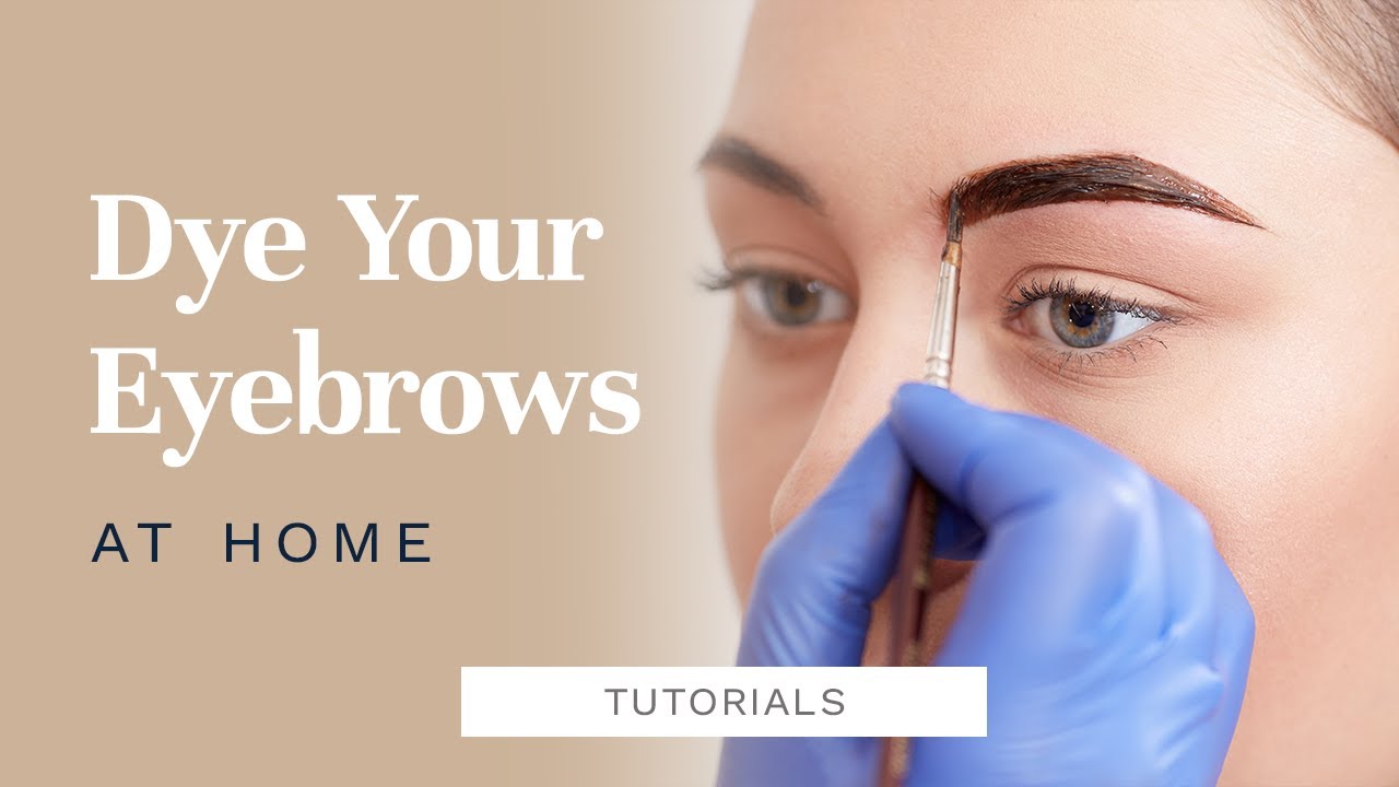 HOW TO DYE YOUR EYEBROWS AT HOME | EYEBROW HACK