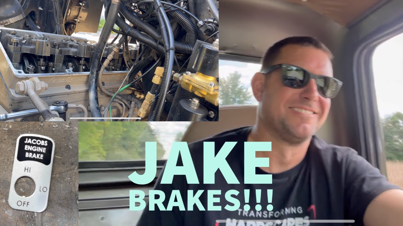 Jake Brake install on my Cummins L10 powered Ford L9000