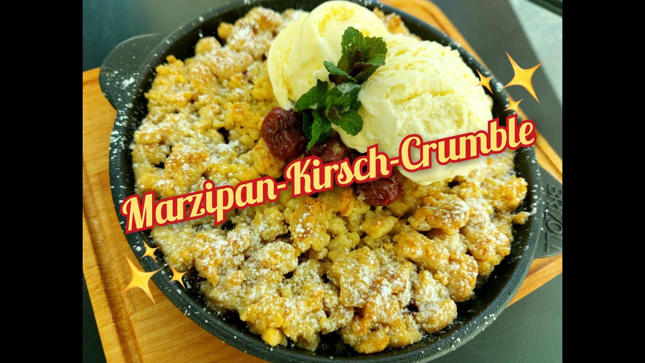 Folge #97 Marzipan-Kirsch-Crumble