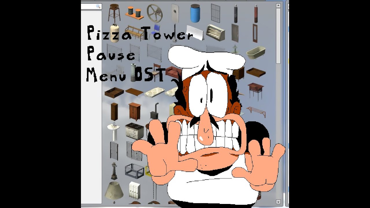 Pizza Tower Pause Music In Spawn Menu (Garry's Mod Addon)