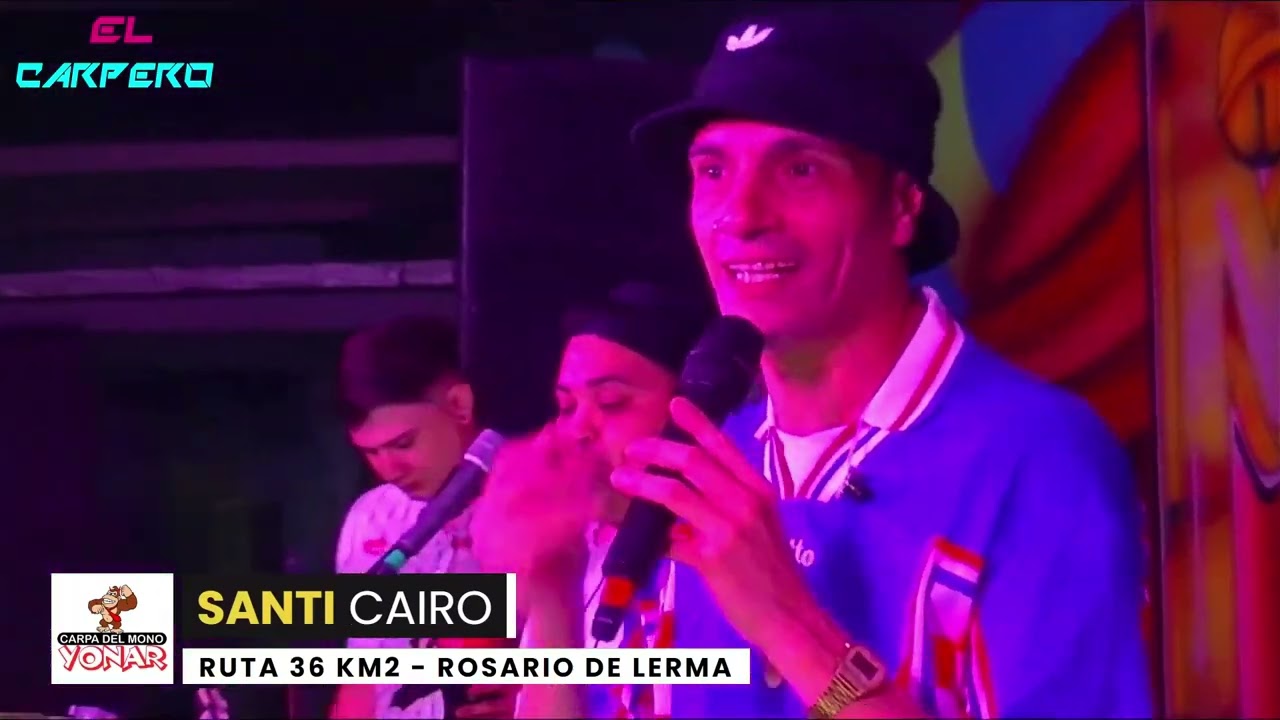 SANTI CAIRO | YERBA BRAVA | SHOW EN VIVO | CARPA DEL MONO YONAR | SALTA | EL CARPERO | ARGENTINA