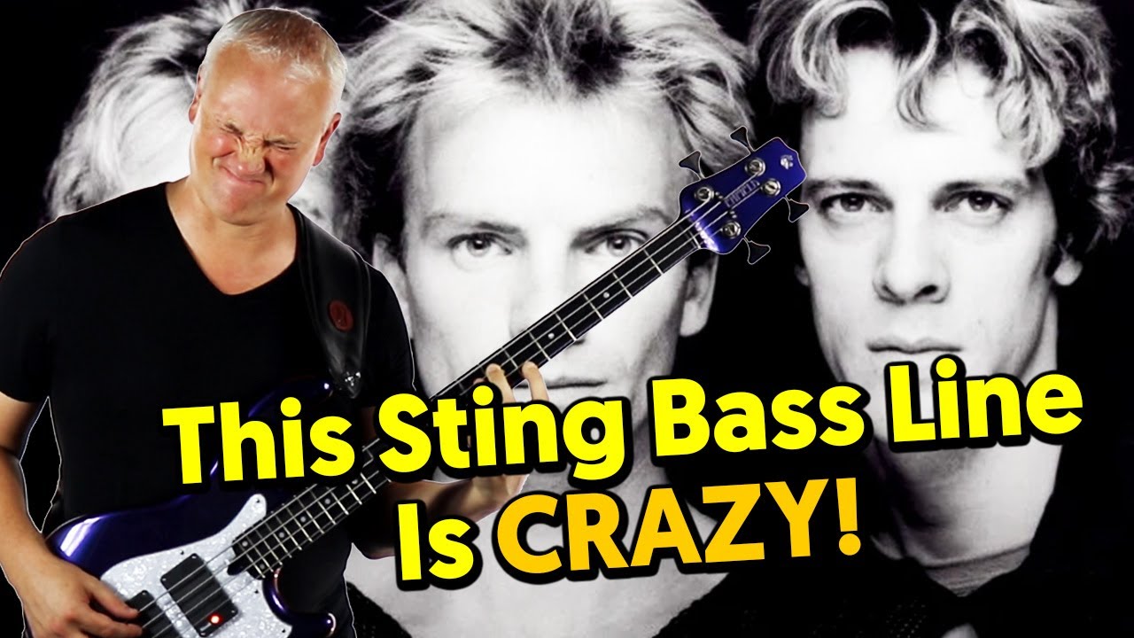 Spirit's In The Material World - Sting Is An AWESOME Bass Player!!