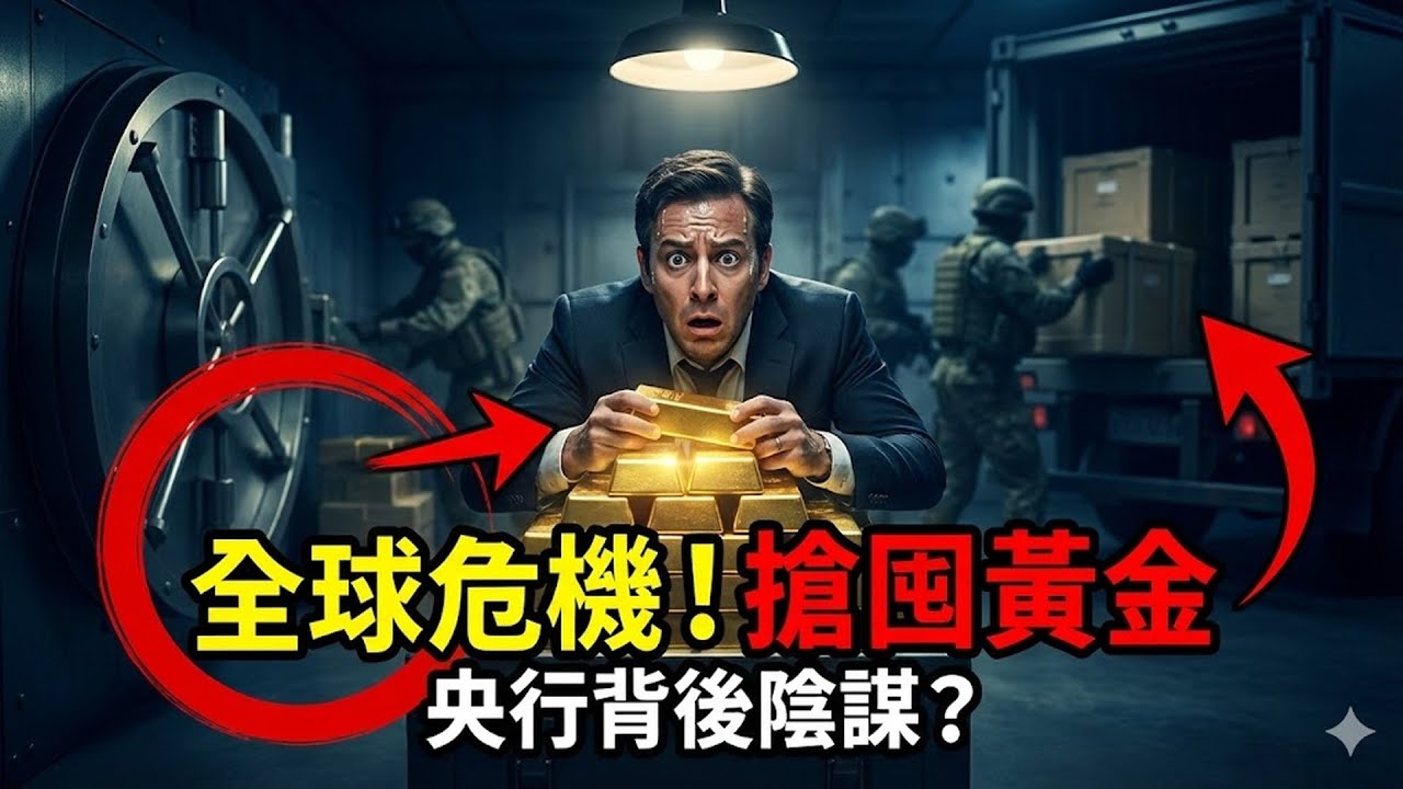 央行狂買黃金背後的陰謀！2026年各國政府都在悄悄囤積這 3 種戰略物資，戰爭與貨幣重置的腳步近了？#央行 #黃金 #陰謀 #戰爭 #貨幣重置 #戰略物資 #2026