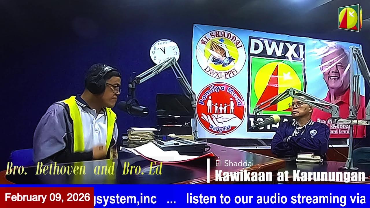 DWXI 1314 AM Live Streaming I Monday (February 09, 2026) #kawikaanatkarunungan