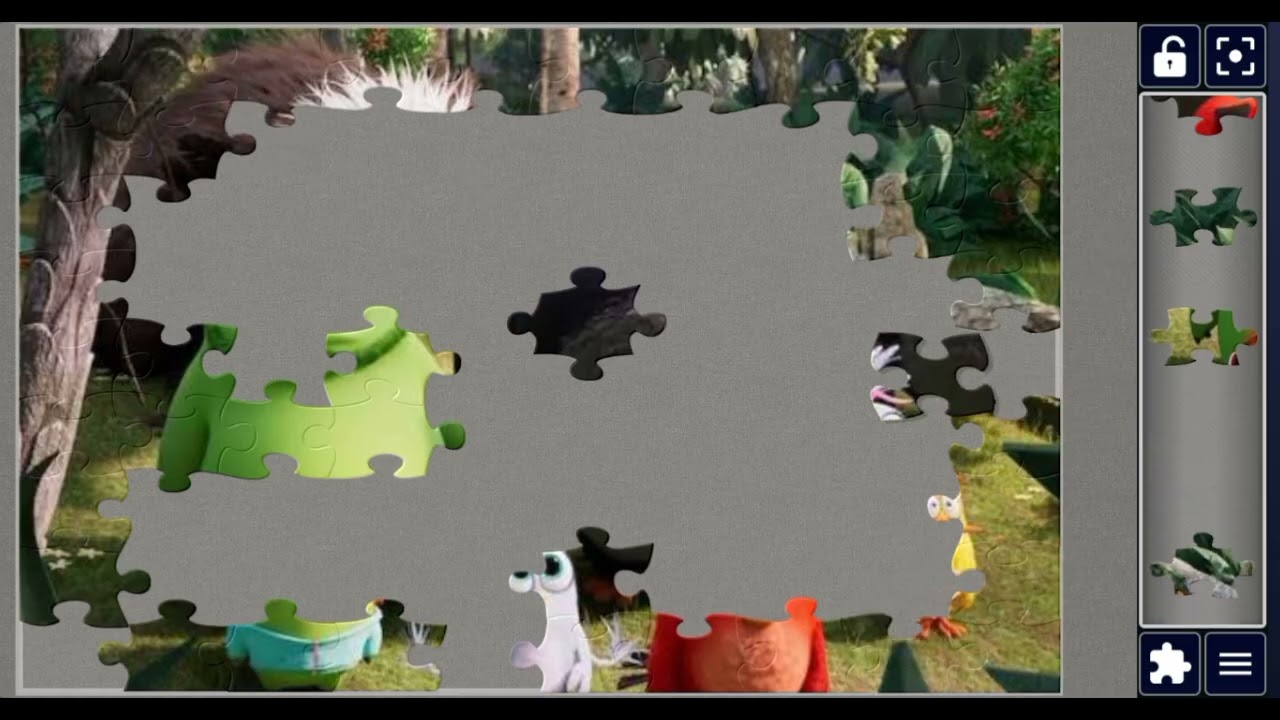 Angry Birds Jungle Adventure 🐦🌴 🤯//Cartoon jigsaw puzzle 