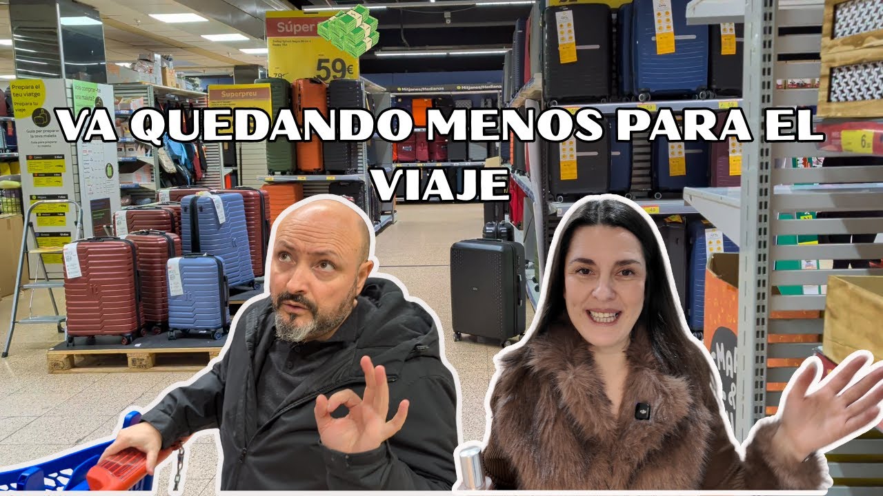 Ha sido verla y nos hemos ENGANCHADO 🫰Miramos la MALETA para el VIAJE ✈️