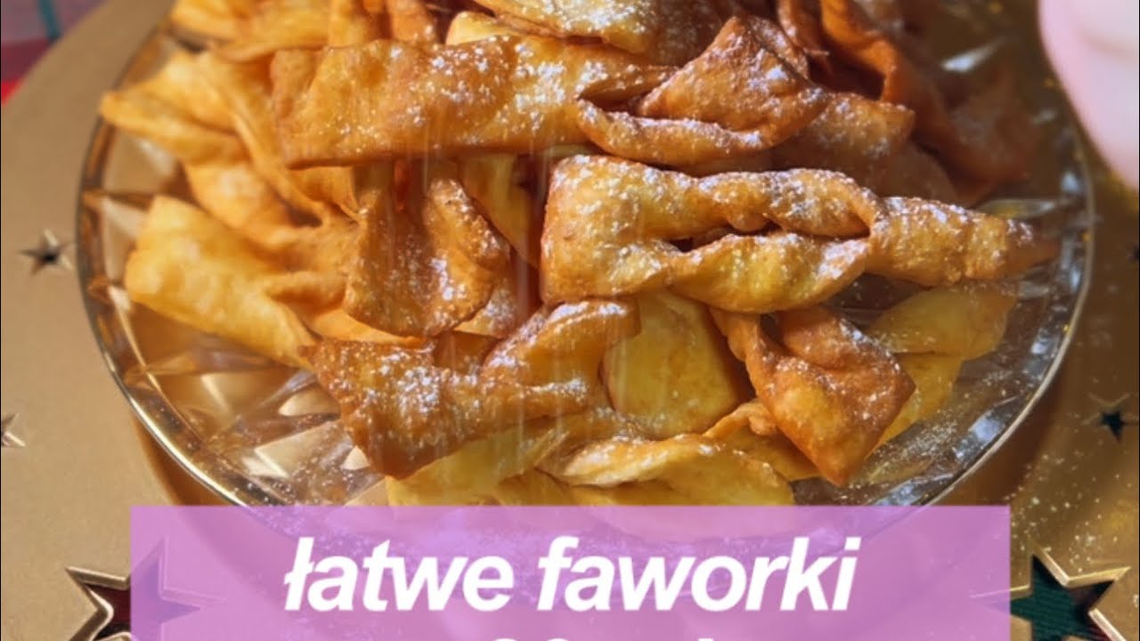 Łatwy przepis na faworki - tłusty czwartek i inflacja