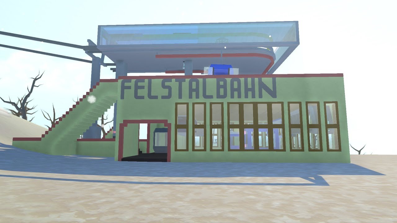 Scrap Mechanic: Detachable Gondola / Kuppelbare Seilbahn / Télécabine débrayable || 6MGD Felstalbahn