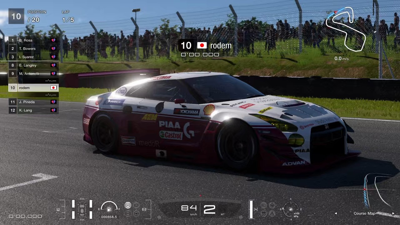 GT7 激遅太郎はGr3 GTR 13で遊ぶ。ブランズハッチサーキット - 2026_2_13
