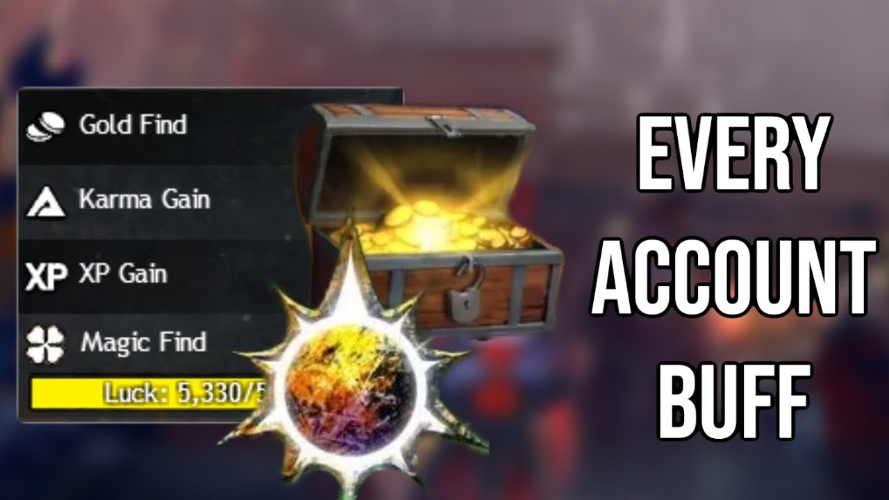 Understanding EVERY SINGLE Account-wide buff in Guild Wars 2, how to get them & how they work