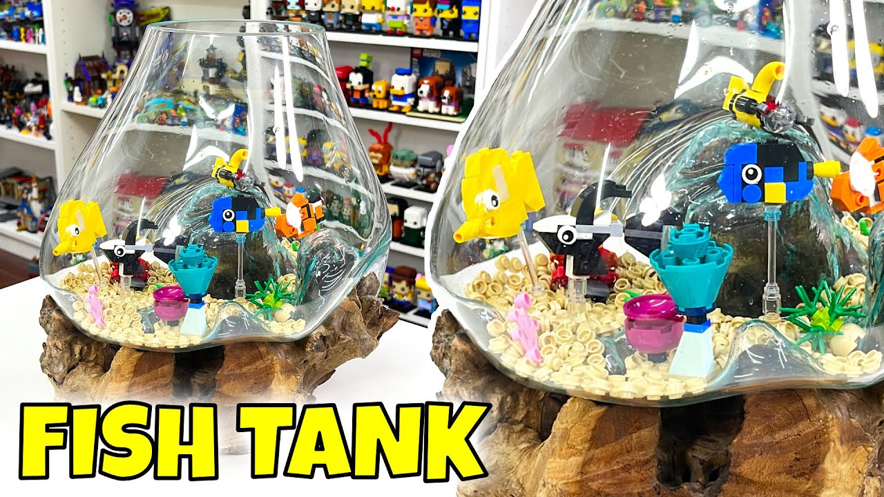 I Built a LEGO Fish Tank
