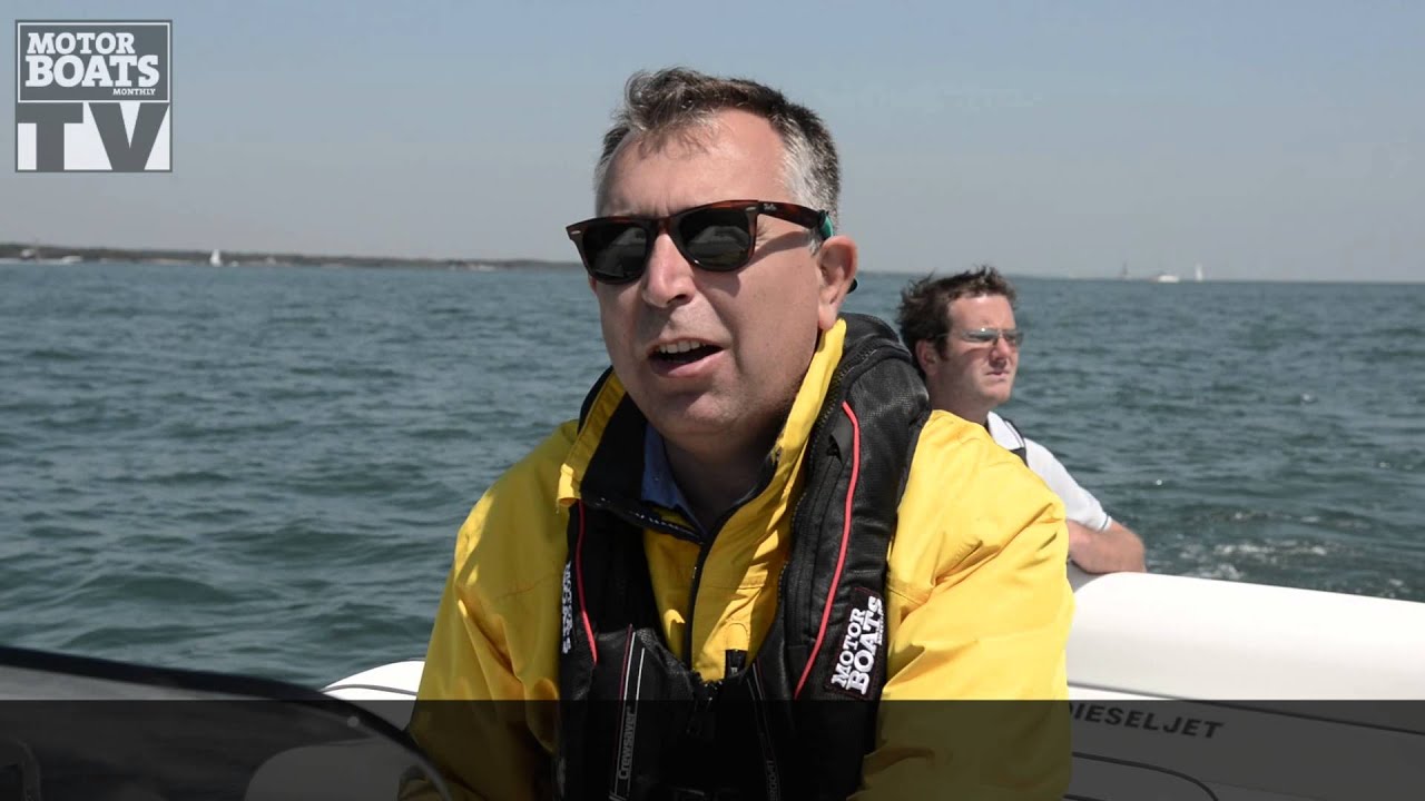 Williams Dieseljet RIB 625 on test with MBM