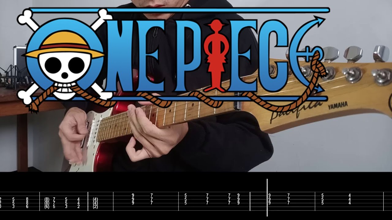 One Piece OP 1 - We Are! // Guitar Cover (with Tabs)
