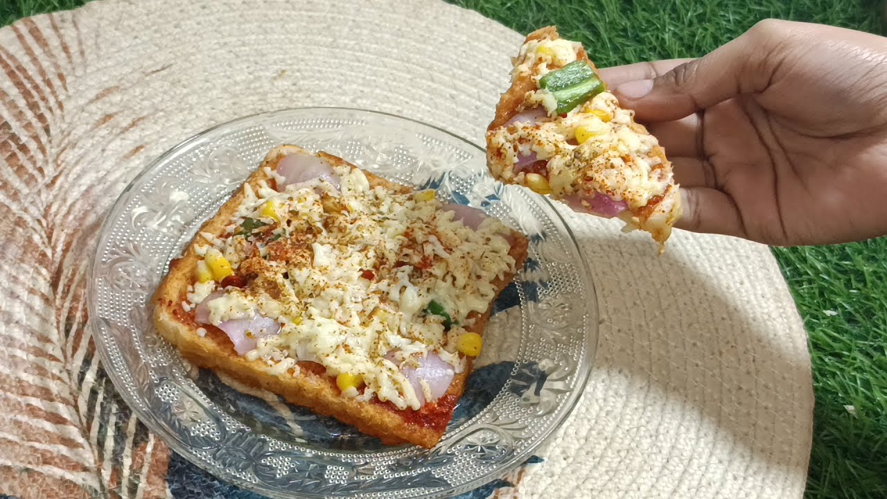 🍞Bread pizza recipe bohot easy hai aur tasty bhii subscribe my channel likes