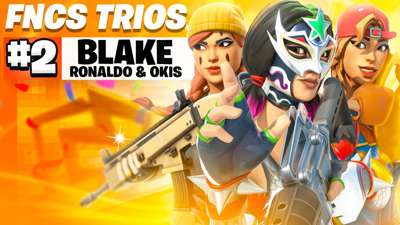 TOP 3 in FNCS Opens w/ NRG Ronaldo & ENDLESS OKIS 🥈 (Fortnite Trio FNCS Highlights)