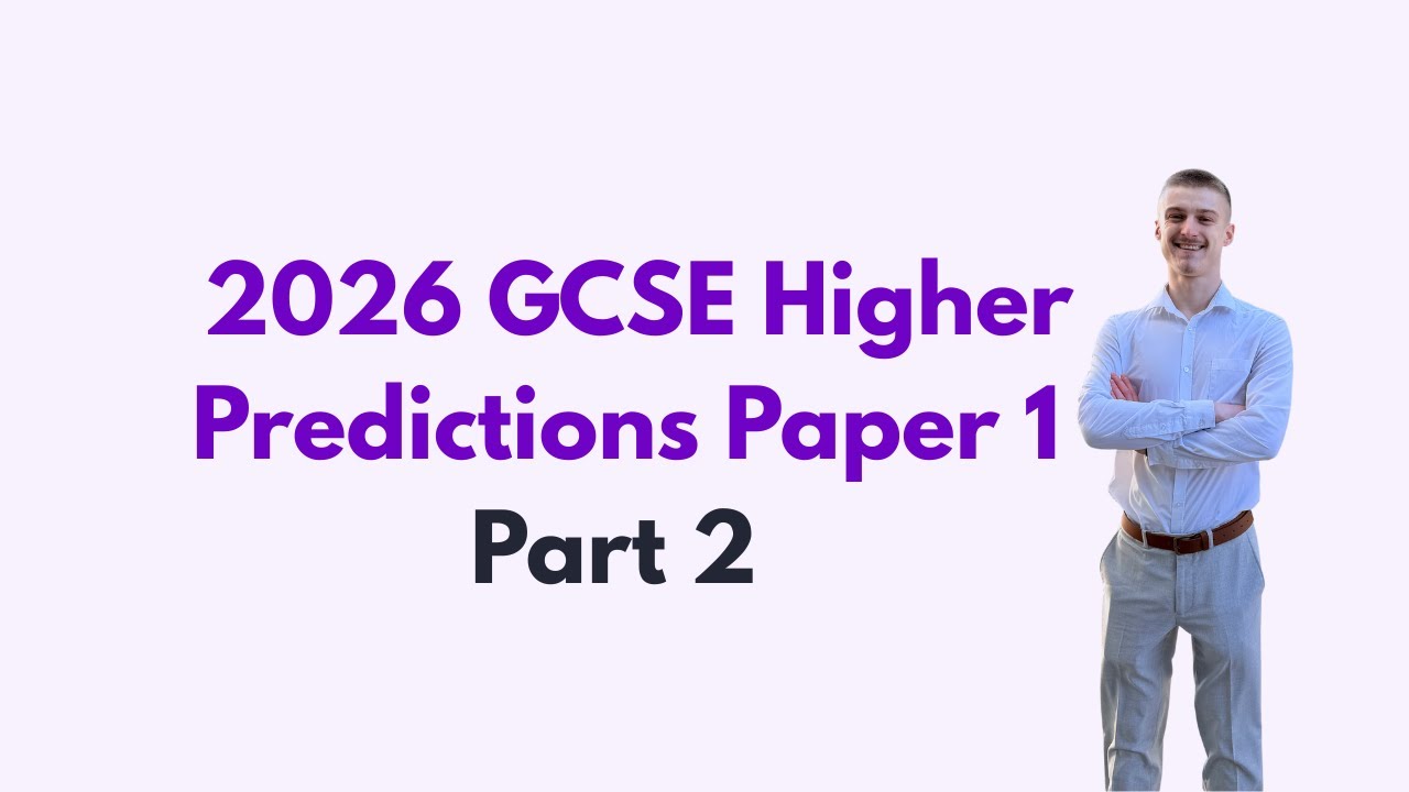 Part 2 | my FULL 2026 maths Edexcel predicted paper 1