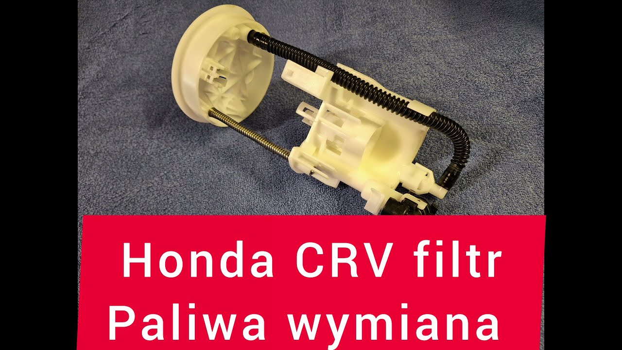 Wymiana filtra paliwa Honda CRV 2012