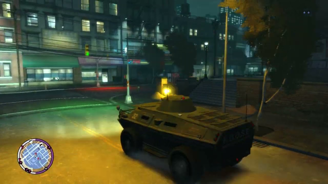 GTA TBoGT - 6 Star Wanted Level - APC and Assault Helicopter Rampage