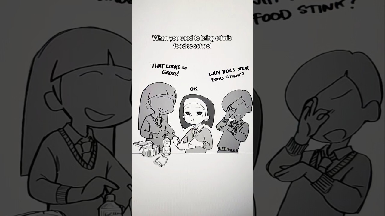 Bringing your cultural food to school vs now