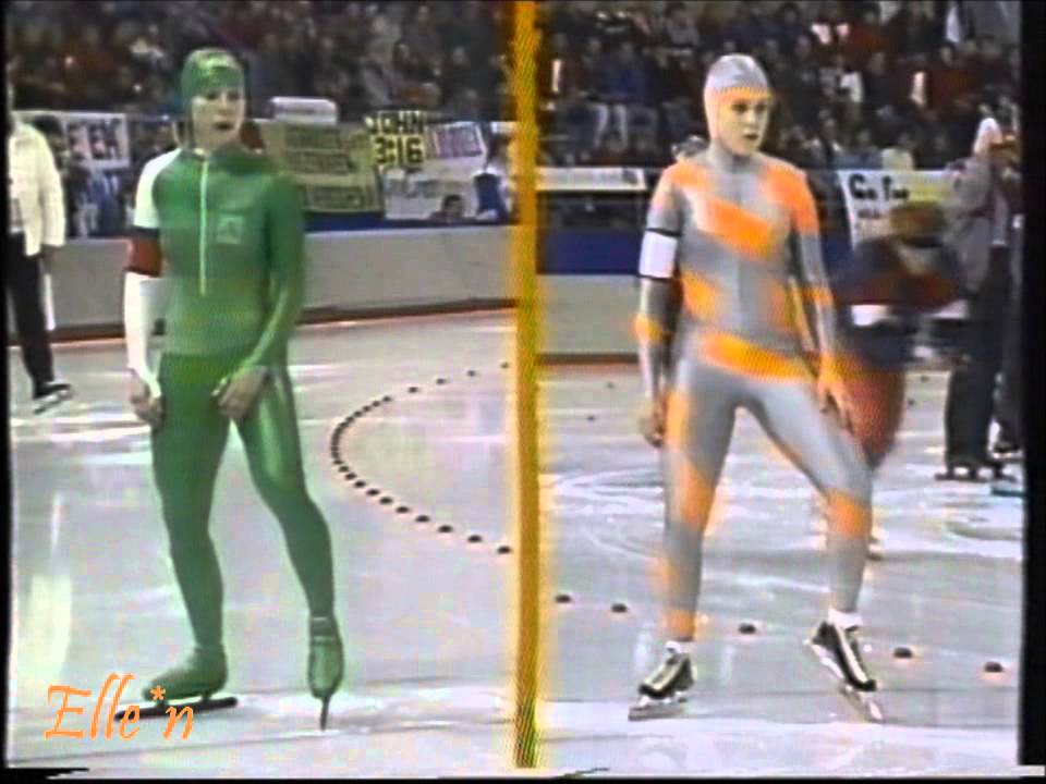 Winter Olympic Games Calgary 1988 - 500 m Talbot - Nemeth-Hunyady