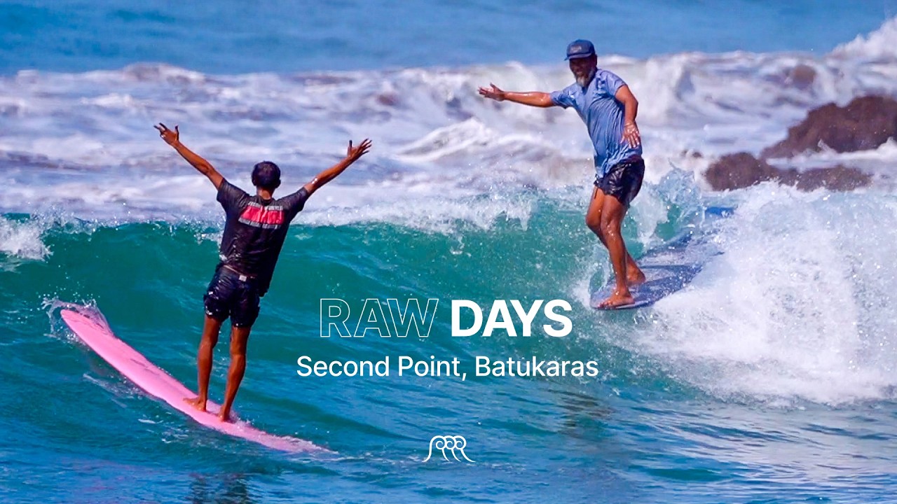 RAW DAYS | Second Point, Batukaras | Longboarder's dreamland