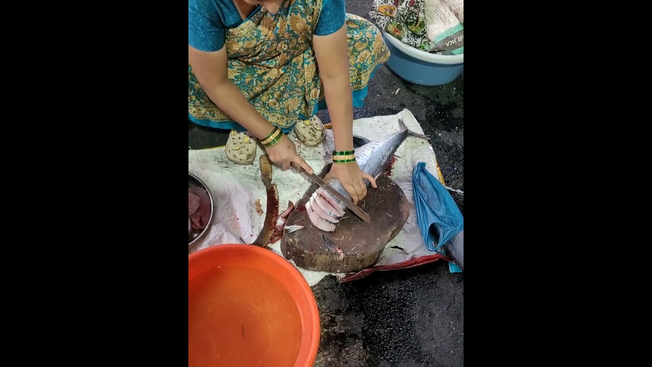 Karanja Jetty Fish Market 