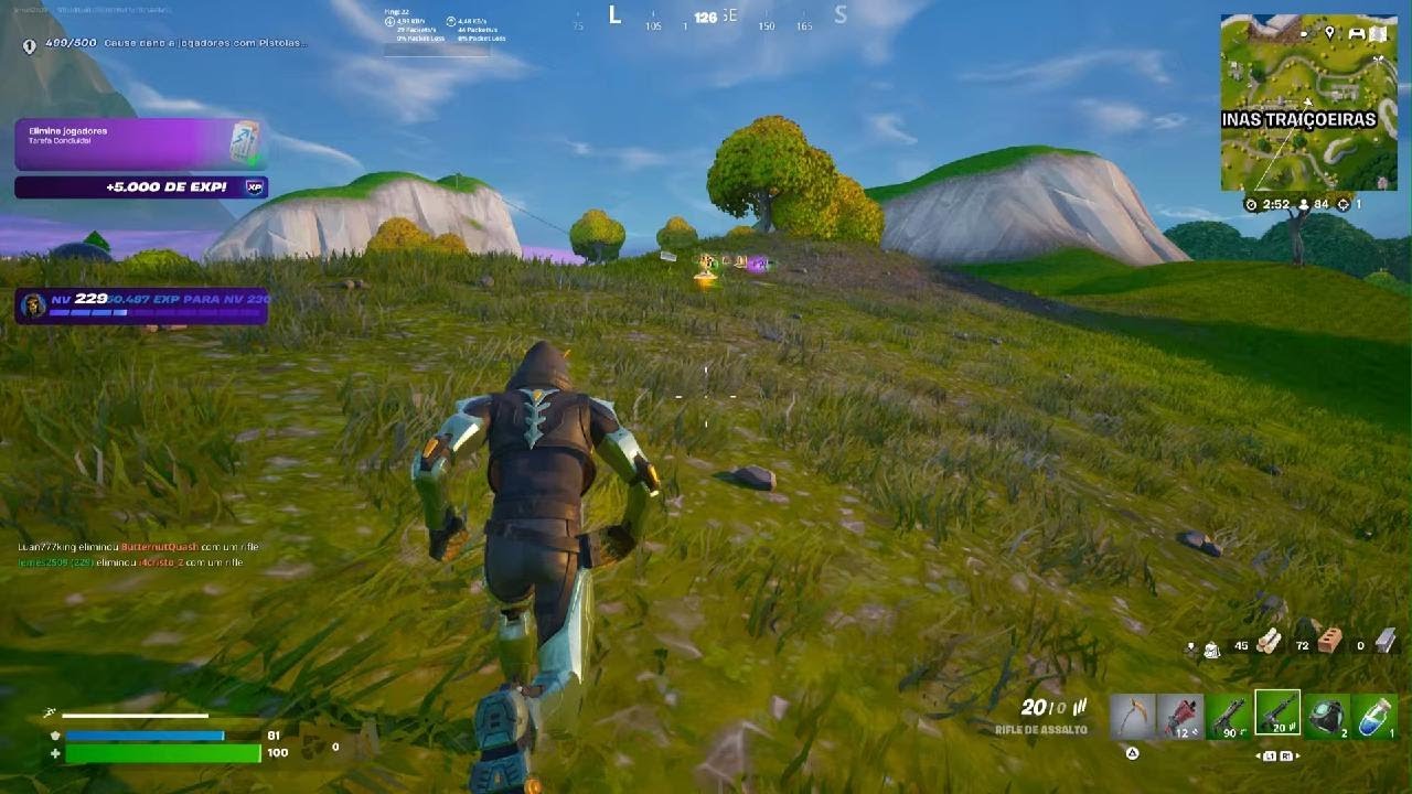 Fortnite: Vitória Royale Solo Modo Raiz Trocação 19/01/2026