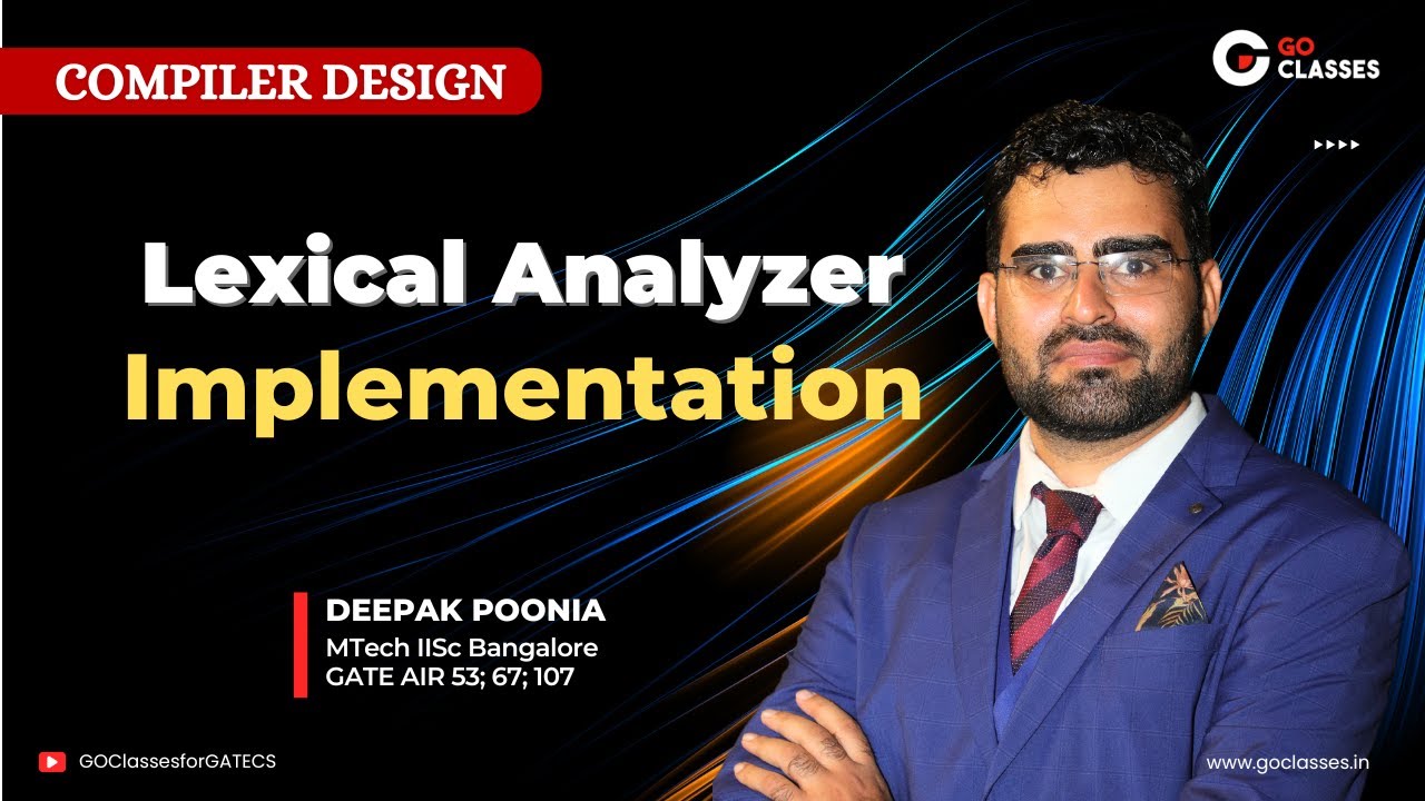Lecture 3B - Lexical Analyzer Implementation & Practice Questions | Tokenization | Compiler Design