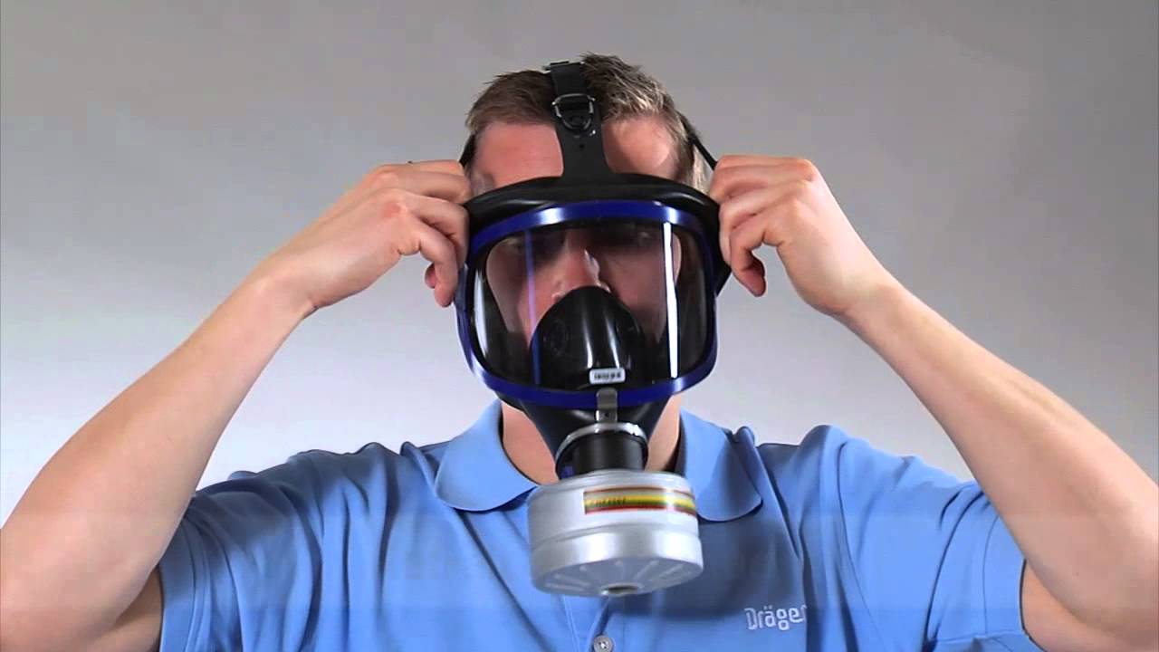 Dräger X-plore 6000 -Masque complet réutilisable monofiltre: Mise en œuvre