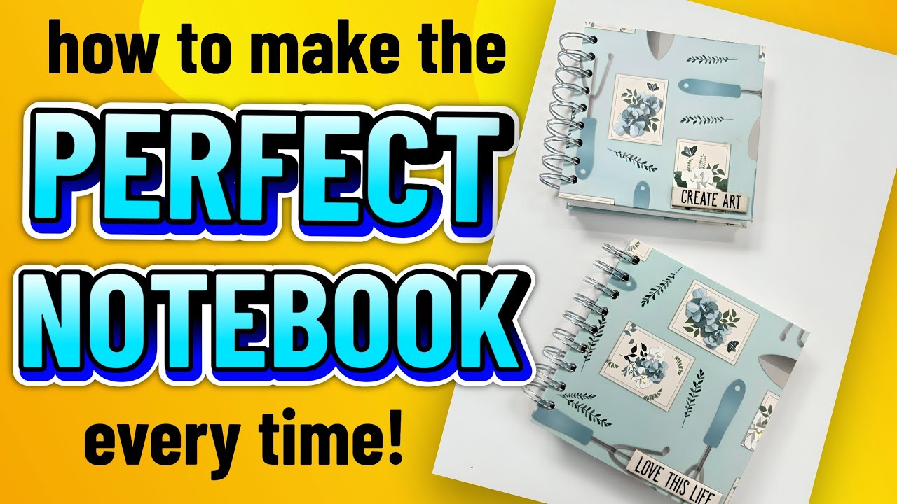 MAKE THOSE BOOKS PERFECT EVERY TIME! Free Punch Template Available