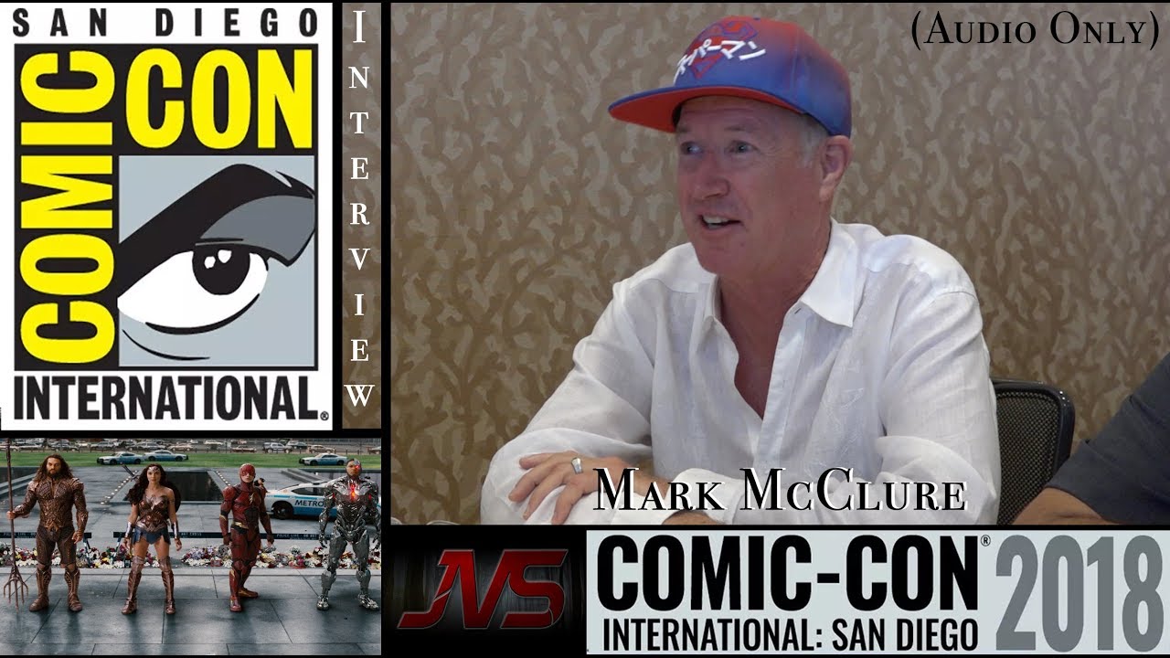 (SHORT) INTERVIEW with MARC MCCLURE about (Altered) Cameo in Justice League at #SDCC2018 (07.19.18)