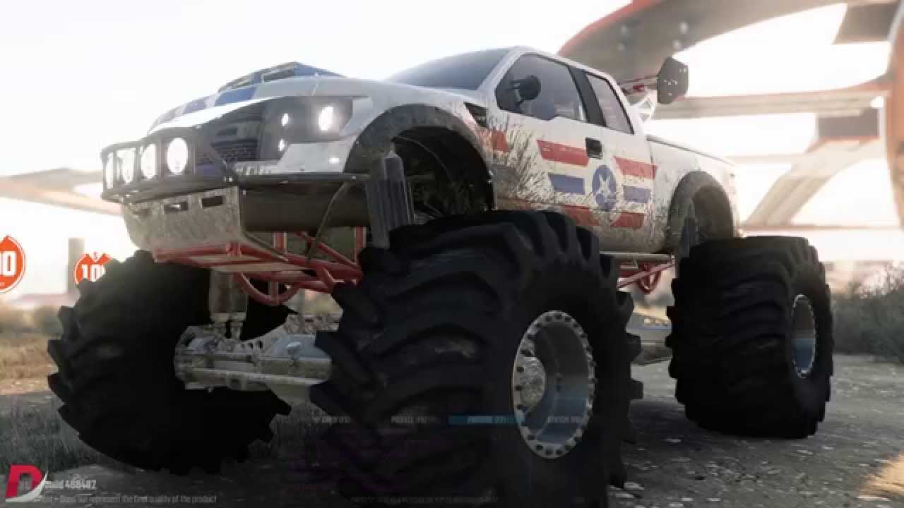 The Crew Wild Run Gameplay - MONSTER TRUCK (challenge) 1080p60fps
