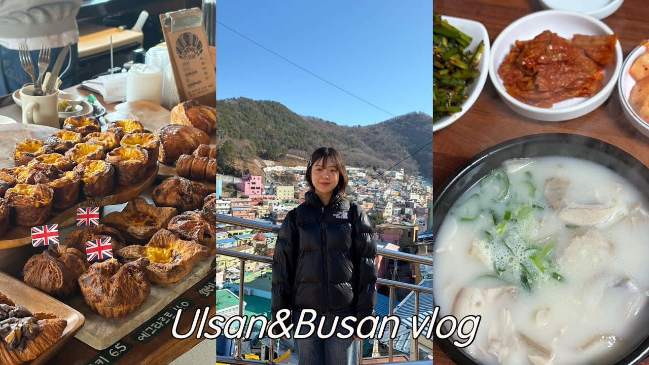 vlog | 울산&부산여행, 먹으려고 여행하냐구요? そう食べるために旅する！プサン(釜山)とウルサン旅行✈️