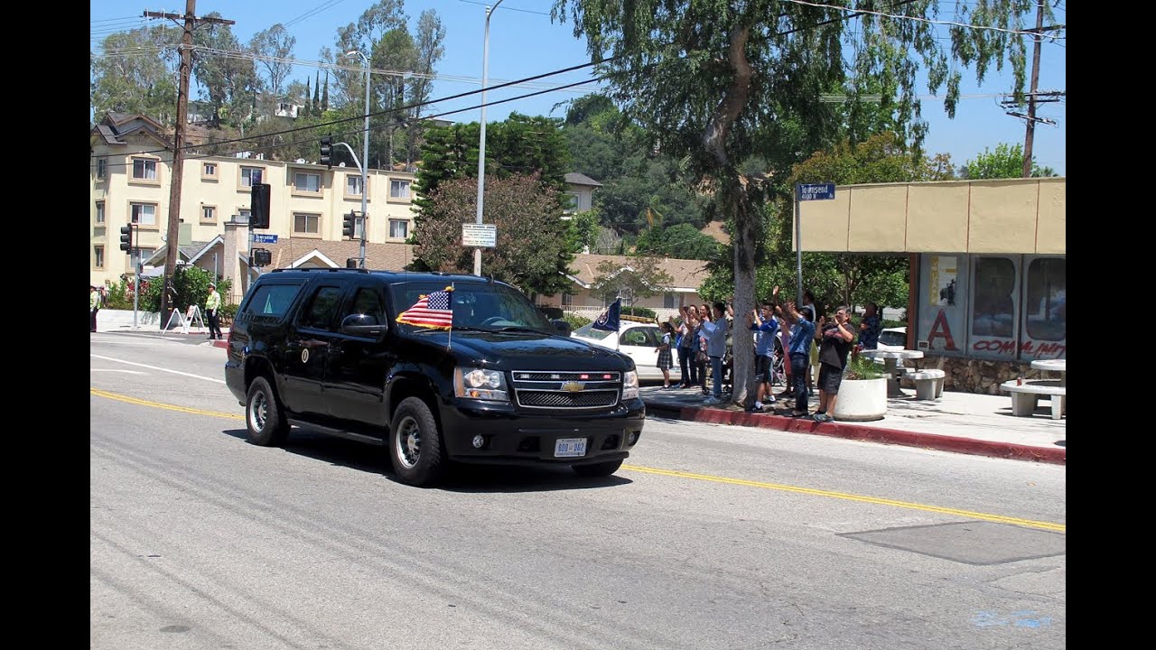 President Barack Obama visited in Eagle Rock & Highland Park 4K