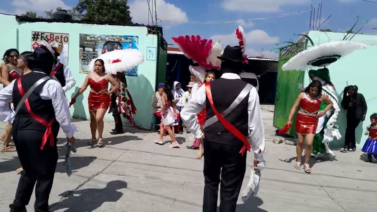 Carnaval San Lorenzo Almecatla Pue. 2024 Tema: El Jarabe