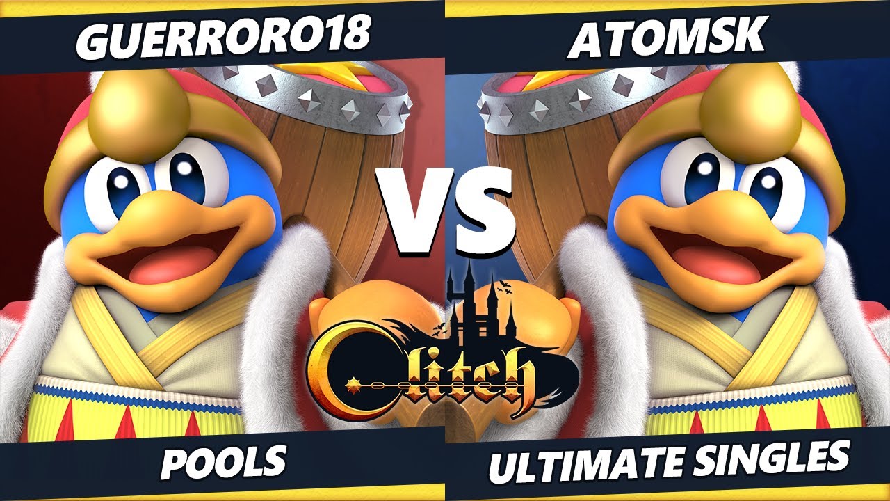 Glitch Konami Code  - Guerrero18 (Dedede) Vs. Atomsk (Dedede) Smash Ultimate Tournament