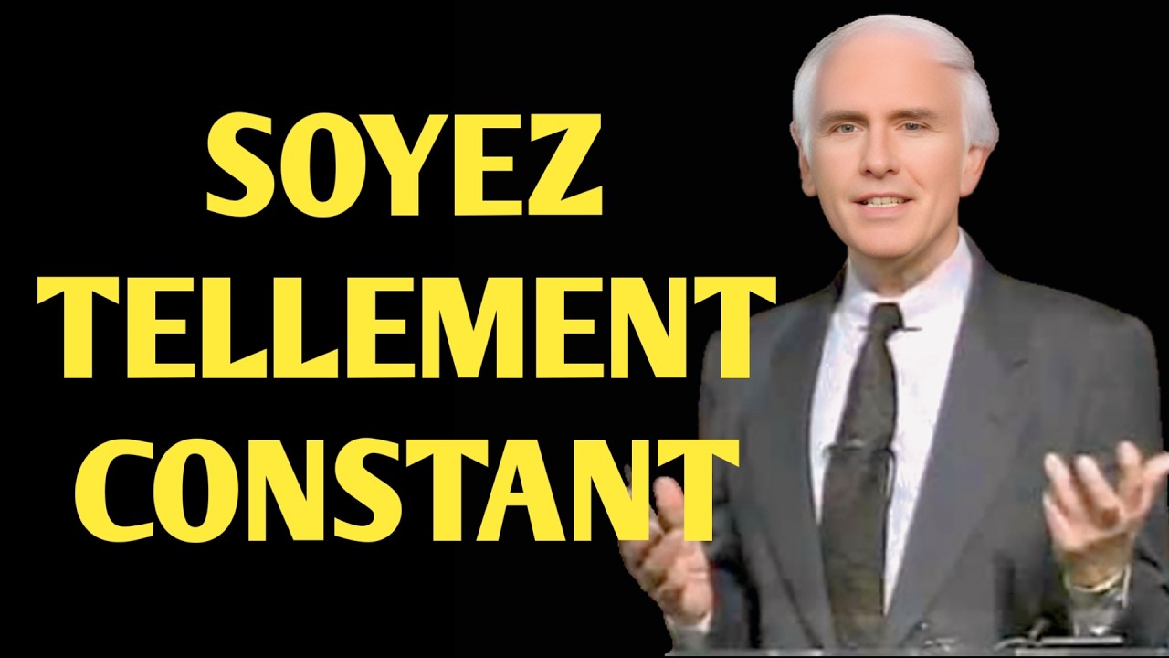 Restez constant jusqu'à ce que cela terrifie vos sceptiques   Jim Rohn Motivation