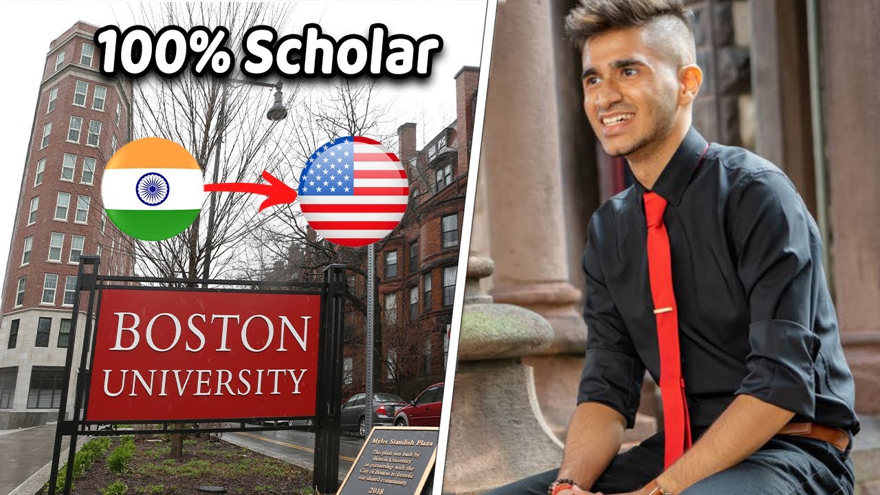 Meet Boston University Trustee Scholar! 100% Scholarship at 3 Universities! Ft. Rohin Bajaj