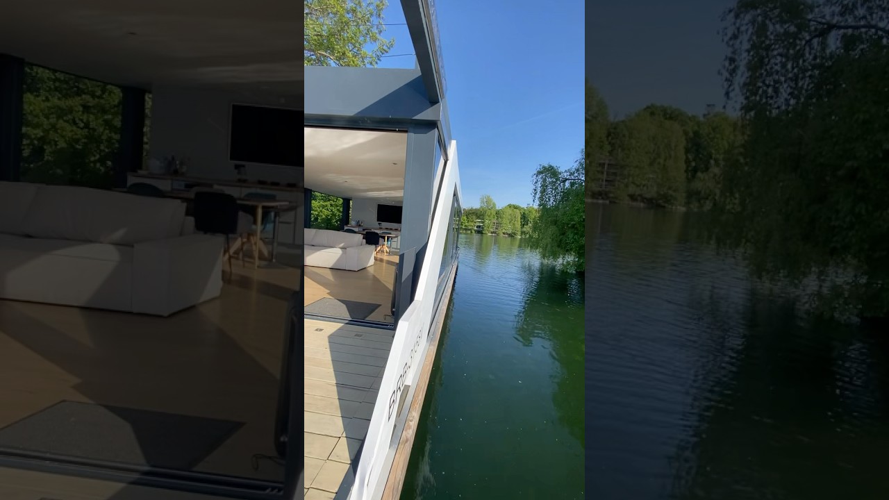 SECRET PLACE: PRIVATE LAKE for one of our Solar Yachts! Beautiful nature and clean water #solaryacht