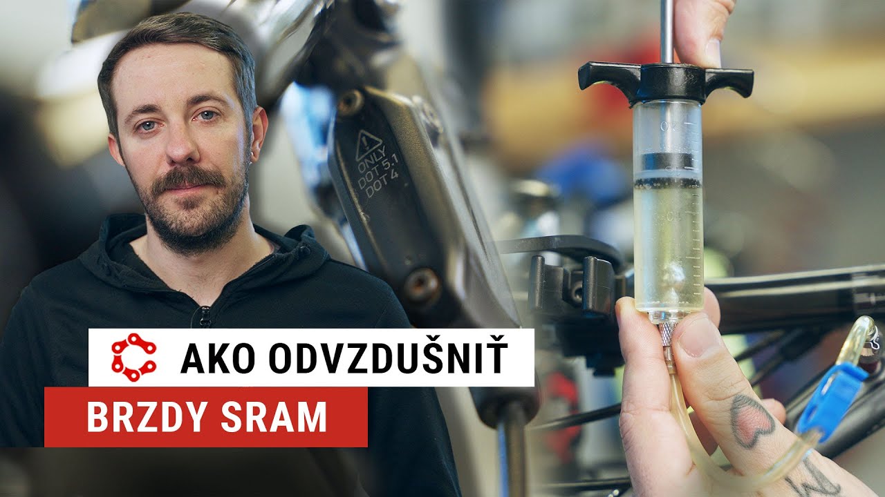 Ako odvzdušniť brzdy SRAM