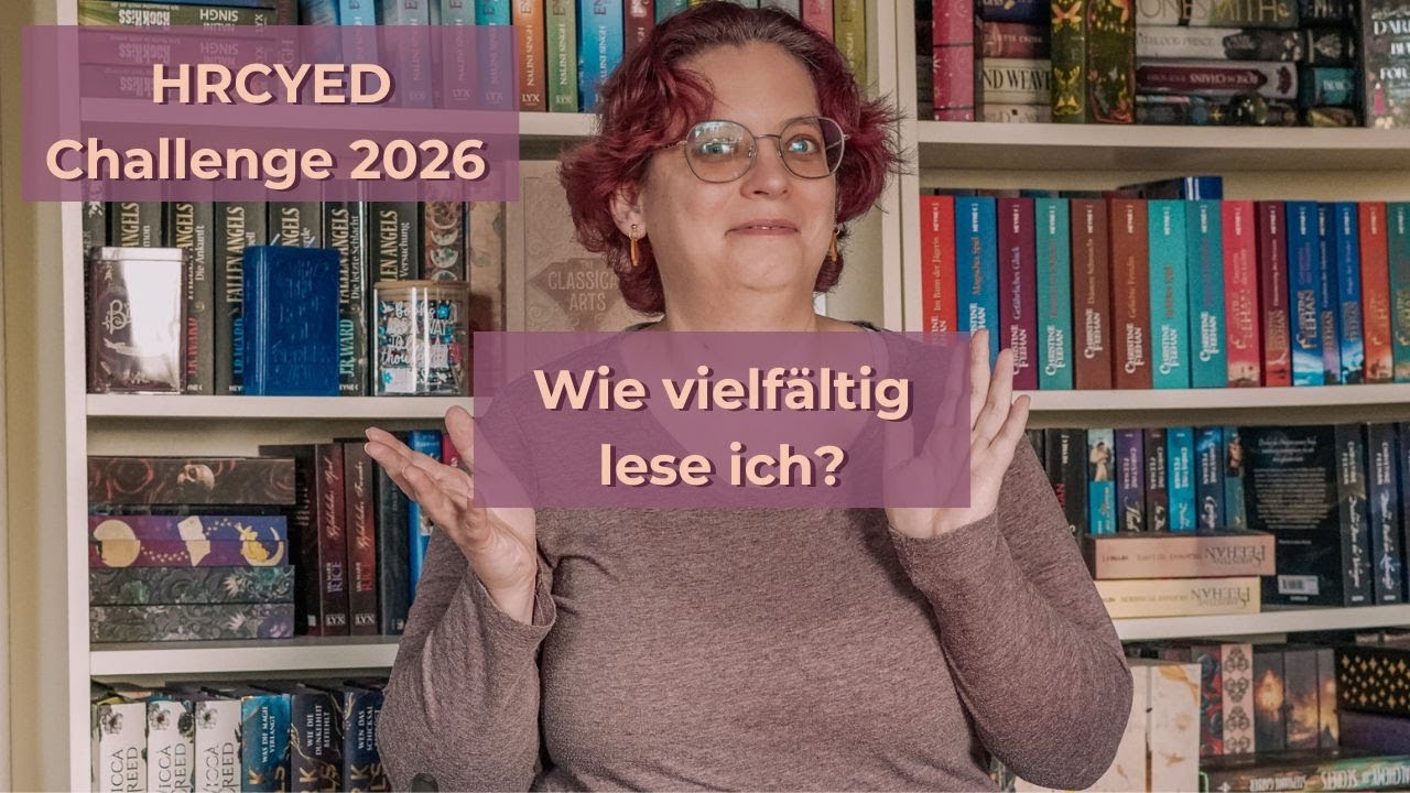 Wie vielfältig lese ich eigentlich? 📚✨ | Die HRCYED-Challenge 2026 erklärt