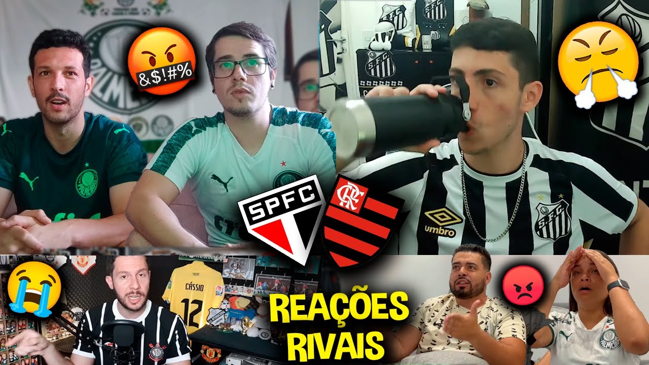 REAÇÕES dos RIVAIS na TÍTULO do TRICOLOR - SÃO PAULO 1X1 FLAMENGO [REACT COPA DO BRASIL 2023]