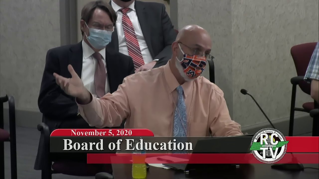 Board of Education Meeting - November 5, 2020