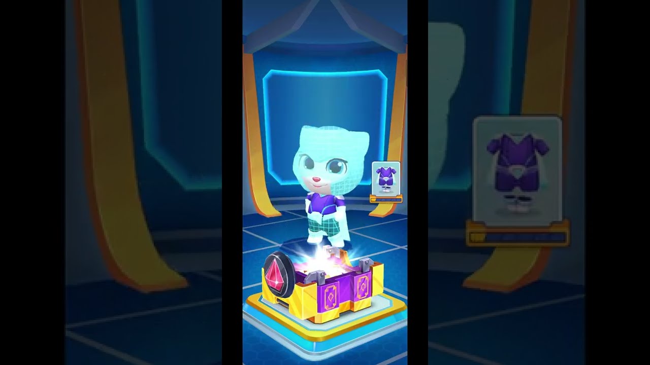 New Outfit Unlocked - TALKING TOM HERO DASH - Funny Gameplay
