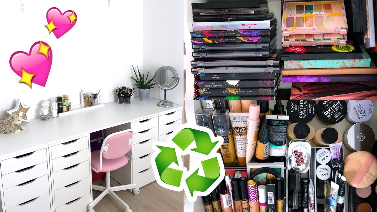 VOLLEDIGE MAKE-UP STASH UITZOEKEN EN OPRUIMEN ❤ ShelingBeauty